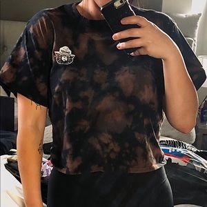 Smokey Bear Tie-dyed Tee